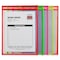 C-Line Products Shop Ticket Holder, 9"x12", Metal Eyelet, 10/PK, Assorted 10PK CLI43920 - alternate 4